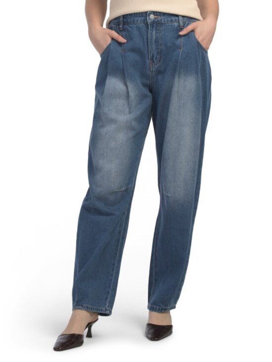 NEW SUNDAY EDITION Balloon Jeans In denim for women 2t1 - Picture 1 of 5